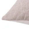 Kudde beige lapptäcke dekorativt nordiskt omslag för soffa säng lyx täcker 30x50 cm 45x45 cm 50x50 cm