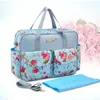 Sac à bandouliers Femmes Cross Cross Bag Trawing Storage Sac Messe pour les dames pour 2024 Mommy Messenger bébé floral