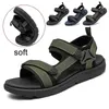 Vanmie Sandal Men 2023 Sandalias de verano para los zapatos masculinos de la playa de ocio al aire libre al aire libre 240409