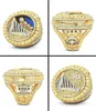 2022 Golden State Warrioirs Basketball -Ring mit hölzernen Display -Box -Hülle Fan Geschenk für Männer Großhandel 7748833