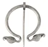 Penannular Viking Brooch Cloak Pin Medieval Clasp Viking jewelry Norse jewelry Shawl Accessories GB5438477817