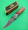 Specialerbjudande Browning 338 332 Pocket Folding Knife Outdoor Camping Vandring Små fällknivknivar med original papperslåda Pack6589355