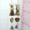 Decorative Figurines Cartoon Wind Chime Indoor Hanging Bells Crafts Pendant For Garden Balcony Outdoor Yard Window