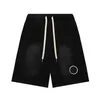 2024 Herren Sommershorts Solid Draw String Strand tragen Freizeithosen mit Taschen Multi -Farben kostenlos Versand#74