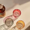 Altmodisches Schnittglas Whisky Glass Becher Wasserglas Tasse geeignet für Cocktail Whisky Drink Rotwein Wodka 240408
