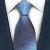 Bow Ties Lyl 8cm Blue Stripes Business Luxury Bolus Bolus Impresión Regalo Elegante hombre de moda Tada Corbita para la boda Invitado de la boda