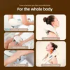 Foreverlily Neck and Shoulder Massager Wireless Back Shiatsu Knådan Cervical Relaxing Massage Shawl 240403