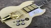 Custom Limited Jazz SG Electric Guitar Gold HardwareLarge Rocker Cream9306703