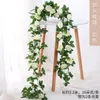 Dekorativa blommor 220 cm konstgjorda Vine Home Wedding Garden Decor Rattan Rose Fake String Festival Hanging Silk Flower