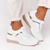 Casual Shoes Women Sneakers Fashion Leopard Print Women's Sports Outdoor Joggers For Lace-Up Thick Bottom