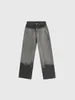 Jeans pour femmes Irabeezt Gray Gradient Grad Pantalon pour hommes AUTOMNEMENT AMERICAN HAUT STREE