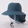 Berets Children's Fisherman Hats Lente en Autumn Kid's Outdoor Camping Sunshade Bucket Hat Boys Girls Sun Sunscreen Caps