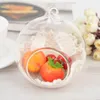 Kandelaars glazen houder transparant kristal hangende teaight kandelaar romantisch bruiloft diner decoratie bar feest huis decor