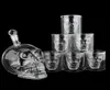 Crystal Skull Head S Cup Set 700 ml whisky wijnglazen fles 75 ml glazen kopjes Decanter Home Bar wodka Drinkmugs9971603