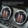 Long-lasting Fragrance Car Air Freshener Vent Clip Coffee Bean Aroma Solid Purifier