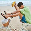 Slippers Couple Clamping Feet Slipper For Men And Women Beach Women'S Sandals Summer 2024 Fashionable Flip Flops Man Sandalias Hombre