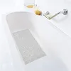 Badmatten Badezimmer Nicht-Schlupfmatten-Dusche Badepvc Pad mit Saugnäpfeln Badewanne Anti-Slip-Schwarz