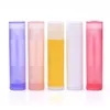 Makeup Brushes 4x10x 5G Empty Lipstick Tubes Refillable Lip Gloss Bottles Vials White