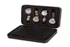8 slot portatili in fibra di carbonio nero in pelle per orologio in pelle per orologi per viaggi per orologi per oroelette per gioielli regalo di lusso personalizzato 7058472