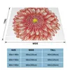 ブランケットレッドファッションソフトウォームスローブランケットフラワーブランチリーフ水彩装飾用花柄の春の花束グラフィックレトロ背景