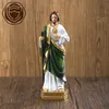 1PC 8 St. Judasz Statue Figurine Crutches Dekoracje pokoju Religijne Prezenty Religijne Dekorowanie domu 240409