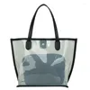 Sacs à provisions Clear Tote Sac Place Underarm Scquenter pour le travail Gym Summer Hands de printemps de Summer Office féminin loisirs