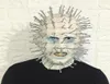 Hellraiser Pinhead Korku Maskesi Partisi Karnaval Mascaras Head Adam Film Cosplay Mask Cadılar Bayramı Lateks Korkunç Maskeler Sahtekar Planlar 225393808
