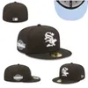 2023 Marque chaude en gros Unisexe Los Angeles Capes de baseball Bones Sports extérieurs décontractés pour les hommes Chapeaux ajustés Full Ferme Close Design Size Caps A17