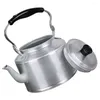 Mugs Aluminum Kettle Tea Pot Camping Reliable Teapot Handle Home Household Metal Office Water