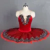 STAGE PEUR ROUGE BALLERINA BALLEINE Ballet Tutu pour enfants enfants enfants filles femmes adultes fête des costumes de danse