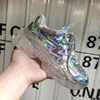 Fitness Shoes Sneakers Designers Bling Leather 2024 Femme Plateforme Chunky Silver Old Dad Tennis Femme Basket Trainers Femme