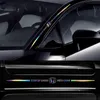 Forte a laser reflexivo modificado personalizado capuz de capuz de carro traseiro traseiro da asa da asa traseira Decalques adesivos para o corpo para BMW Audi VW Benz Nissan Honda Toyota Volvo Buick