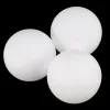 Raketler 200 Paket Premium Ping Pong Topları Gelişmiş Eğitim Masa Topu Hafif Dayanıklı Dikişsiz Toplar Beyaz