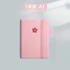 Pocket Book Portable Small Notebook A7 STRAP BOOBEPAD MINI MINI ANGLAIS