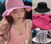 Chapéus de variação larga feminino Summer le bob alichaut bucket chapéu ao ar livre Hats2ih22611516