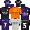 Real Madrids Jersey 2024 Vini Jr.Bellingham Madrid Yamamoto Football Shirts Valverde Modric Kroos Camavinga Soccer Jersey Kids Kit Player versie 24-25