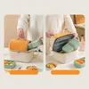 Storage Bags Double Layer Picnic Bag Toast No Smell Thick Insulation Lunch Bento One-shoulder Portable Hand-held Box