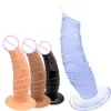 Realistic Dildos Erotic Jelly Dildo With Super Strong Suction Cup sexy Toys for Woman Men Artificial Penis G-spot Simulation 2#