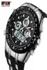 Men039s luksusowy analogowy kwarc cyfrowy zegarek nowa marka HPOLW Casual Watch Men G styl Waterproof Sports Military Shock Watches CJ4957359