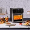 Fryers 12L Большой емкость Smart Electronic Digital Visual Deep Fryer без масла 1350W Многофункциональная часть с сенсорным экраном Fryer