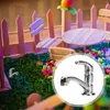 Bad Waschbecken Wasserhähnen Wasserhahnminiatur Wasser gefälschter Dekor Spielzeug Ornament House Mini Künstliche Ornamentslandscape Mikromodelle Zubehör