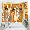 Tapestries Egyptian Gods Mythology Decorative Tapestry Curtains Background Wall Cloth Decoration Bedroom Living Room