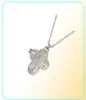 Exquisite 925 Sterling Silver Chain Necklace Diamond Jewelry Magnet Box Pendant Devout Anniversaryギフトファッションアクセサリー2772137