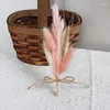 Dekorativa blommor 5st/Lot Party Decoration Wedding Room Birthday Decor Mini Dried Bouquets Tail Grass Pampas Ramo Flores Secas