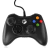 Gamepads Black/White USB Wired Joypad Gamepad Controller for Windows 7/10 Computer PC 360 Joystick Gamepad