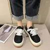 Casual Shoes White Solid Women 2024 Summer Thin Mesh Breathable All-match Platform Lace-up (Air Mesh)