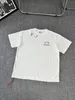 PCITURES REAL PRIMEIRA TREM CLATER MENINAS Camiseta casual algodão preto camiseta branca