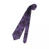 Bow Ties crâne formel damasque motif de cou de cou de couches de soie personnalisée Halloween Goth Goth Occulte Coldie for Party Cravat
