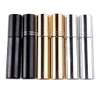 10 ml UV Placing Atomizer Mini Rechargeable Portable Perfume Perfume Bouteilles Splay Slempes Containurs vides Gold Silver Black Couleur DHD5614409