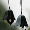 Estatuetas decorativas sinos de vento para ferro de ferro fundido de ferro fundido